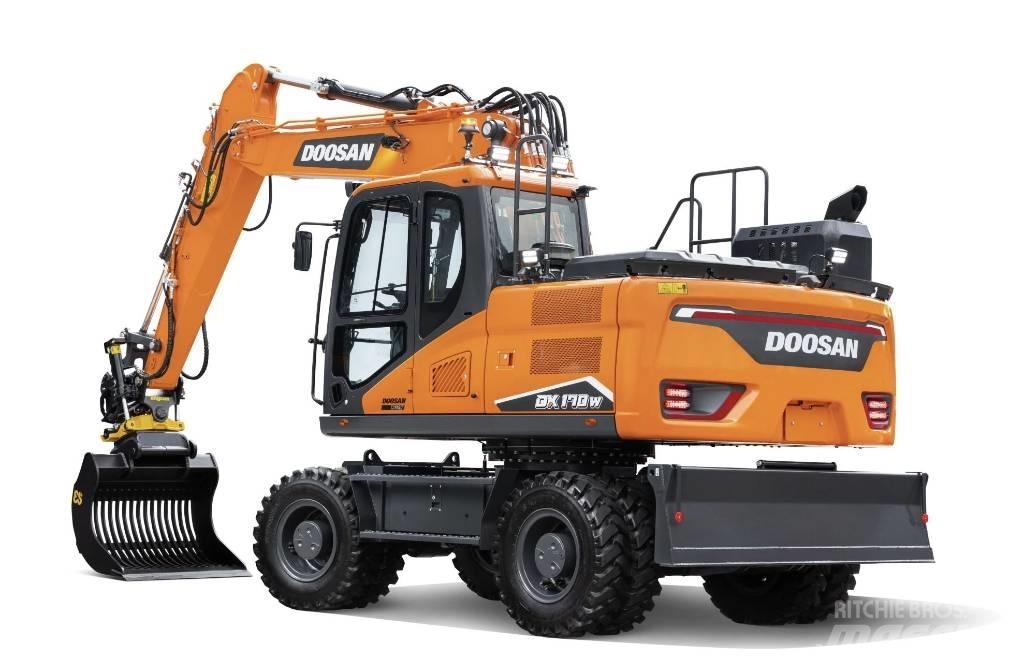 Doosan DX 170 W 轮式挖掘机