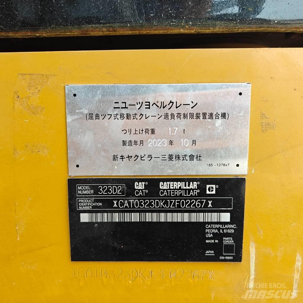 CAT 323 D L 履带挖掘机