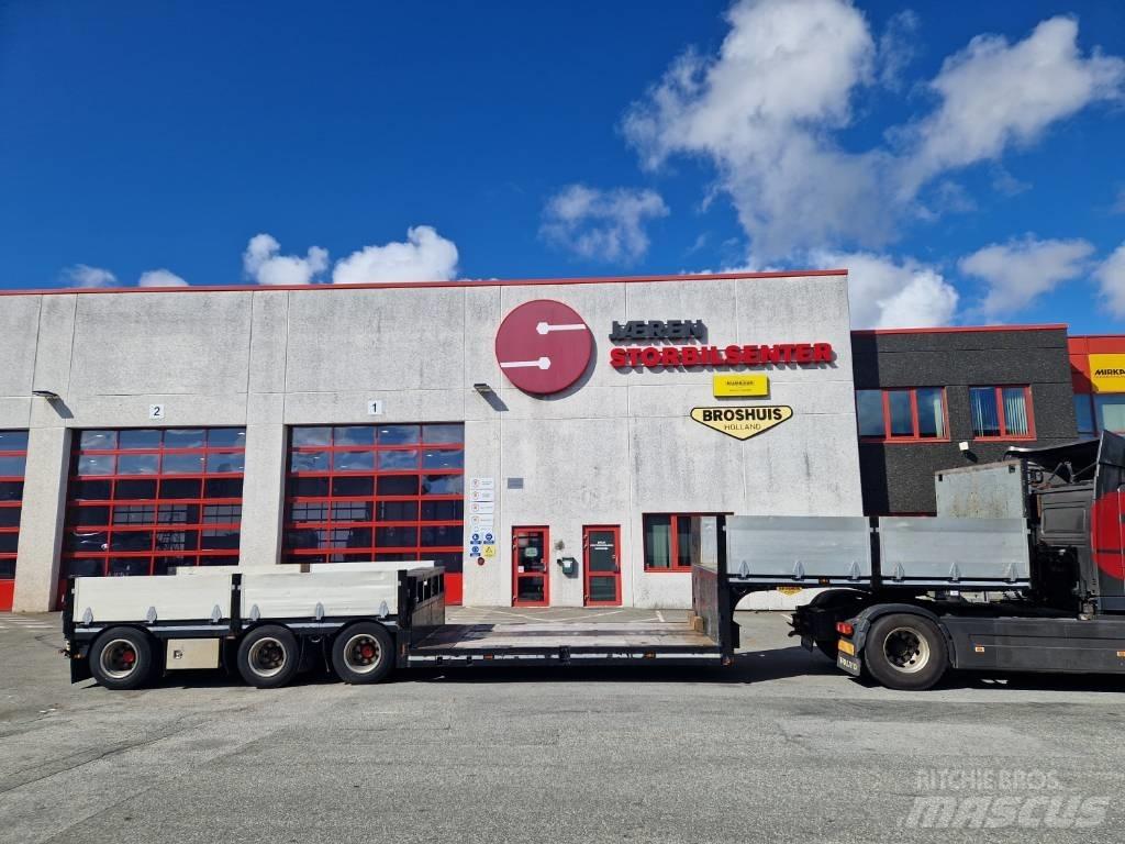 Broshuis Brønntralle 低平板半挂车