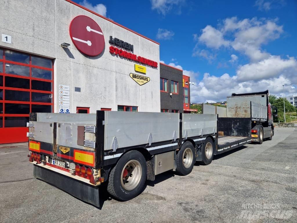 Broshuis Brønntralle 低平板半挂车