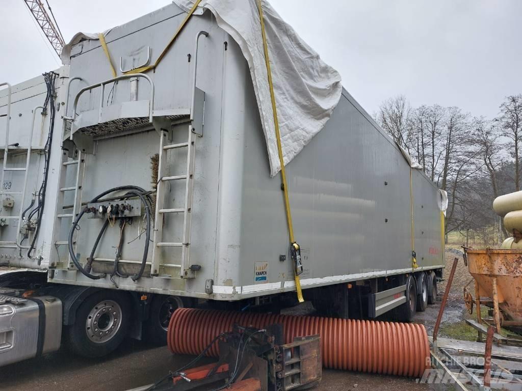 Knapen 90 m3 骨架集装箱半挂车