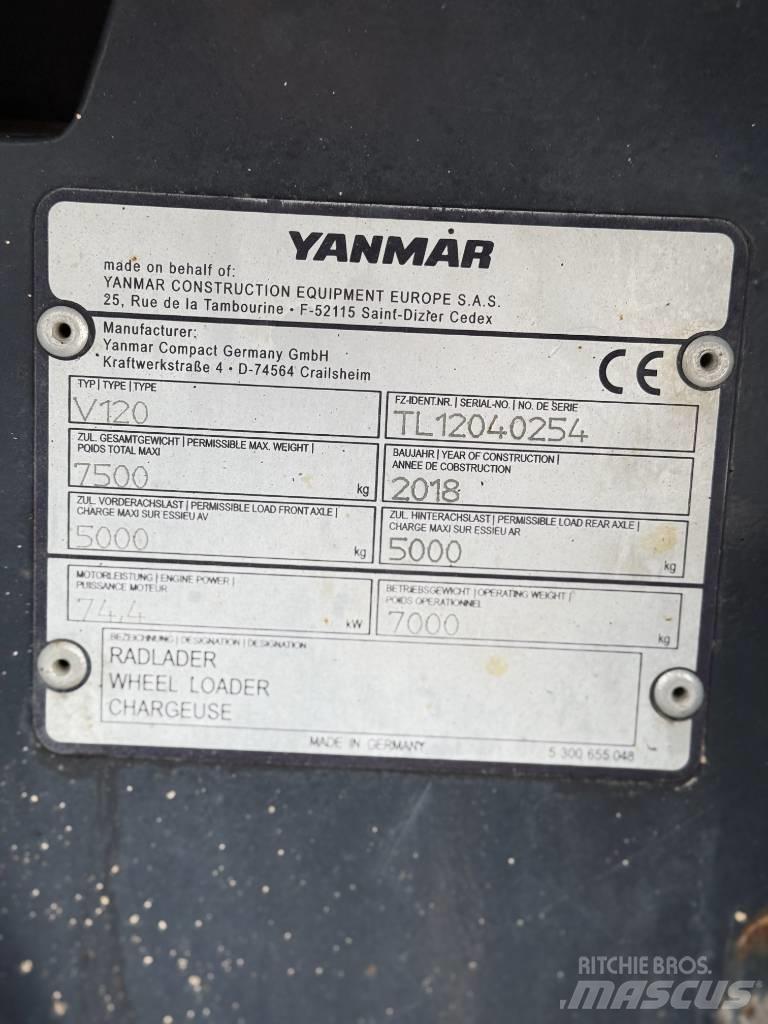 Yanmar V 120 轮式装载机