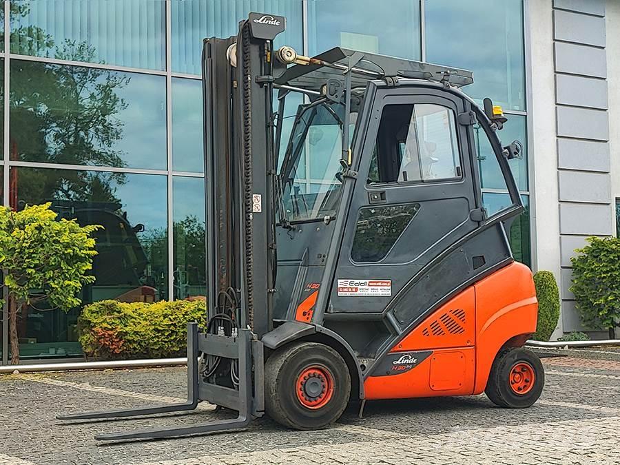 Linde H30T-02 天然气叉车