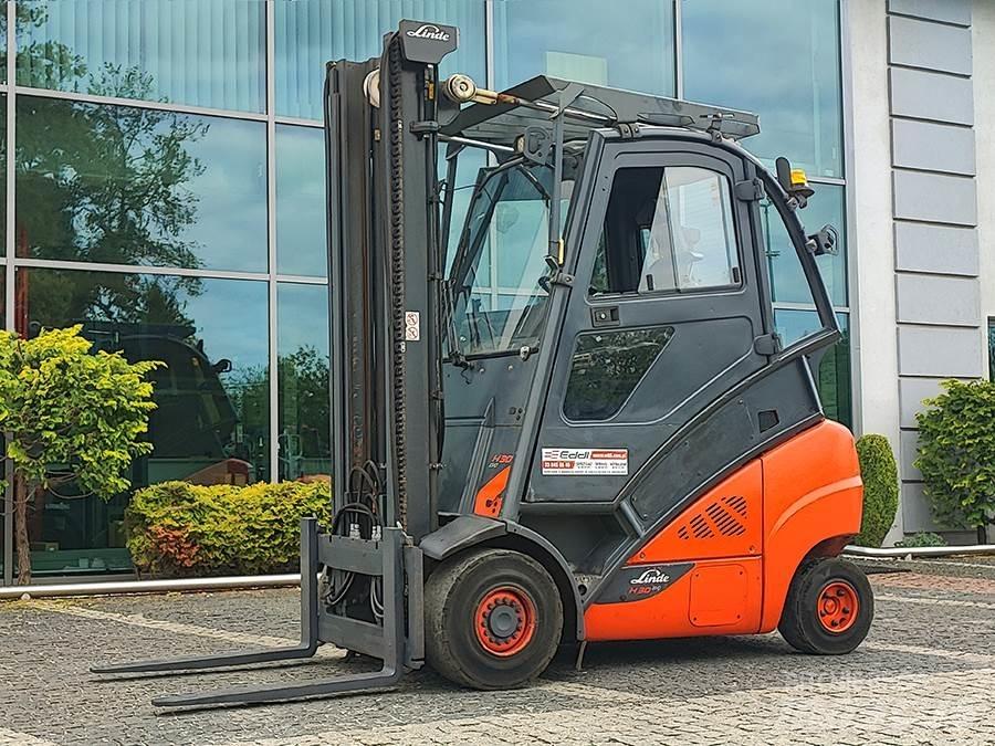 Linde H30T-02 天然气叉车