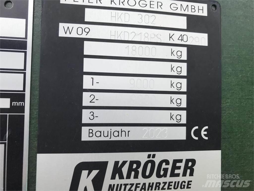 Kröger HKD 302 自卸拖车