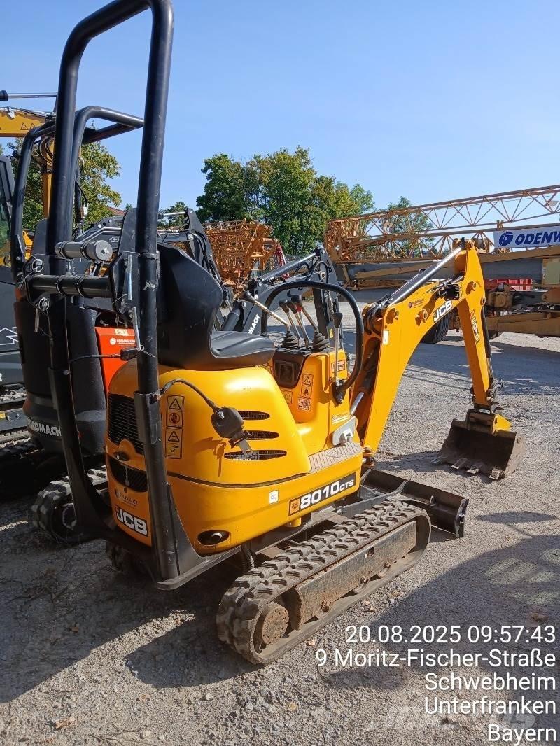 JCB 8010CTS 小型挖掘机