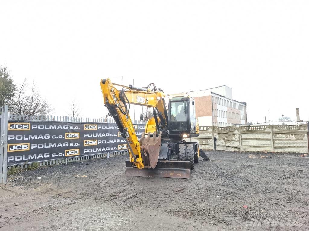 JCB JS 145 W 轮式挖掘机