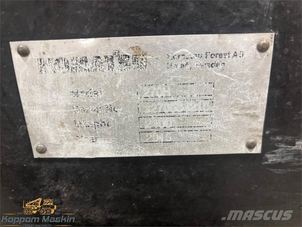 Komatsu 270H 收割起重机