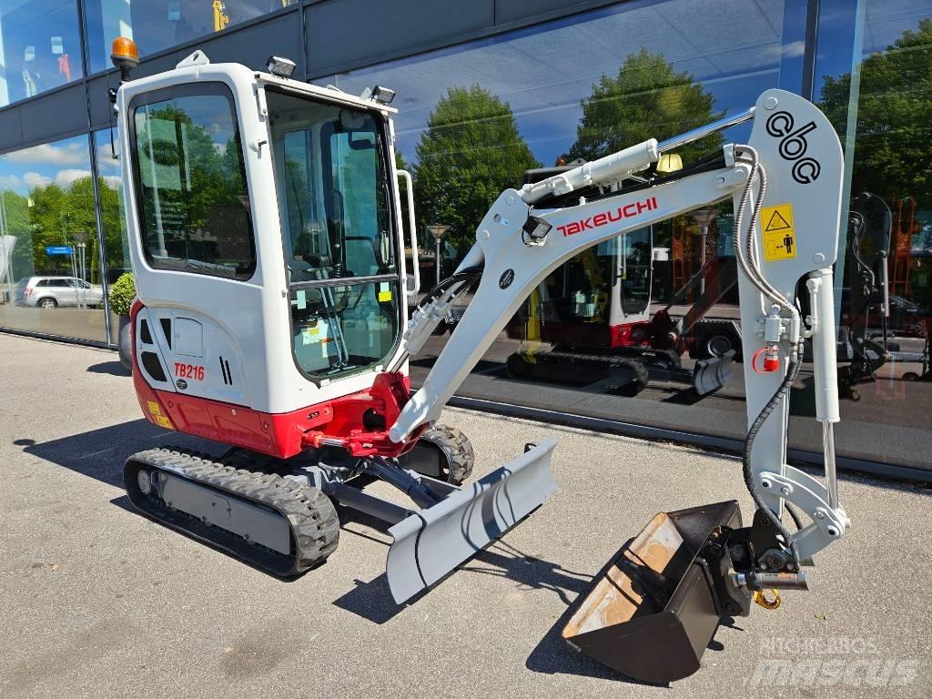 Takeuchi tb216 小型挖掘机