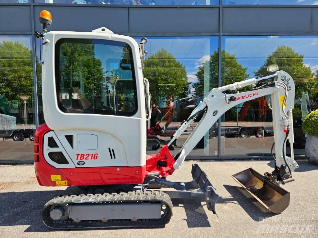 Takeuchi tb216 小型挖掘机