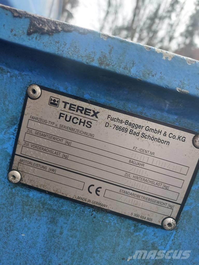 Terex Fuchs MHL 360 组装挖掘机