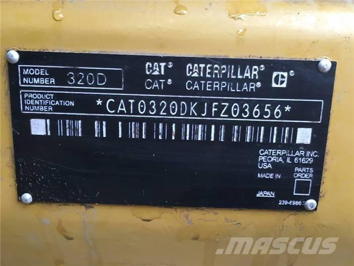 CAT 320 D 履带挖掘机