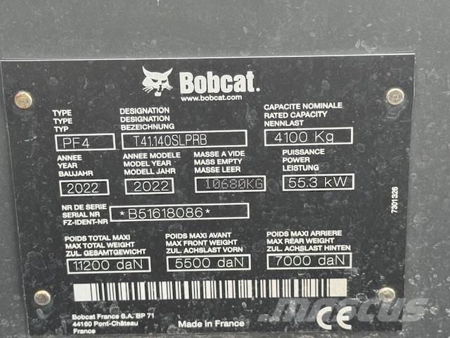 Bobcat T 41.140 SLP 伸缩臂叉装车|叉装车