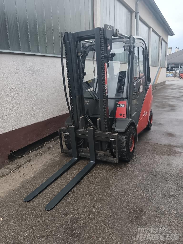 Linde H35D-393 柴油叉车