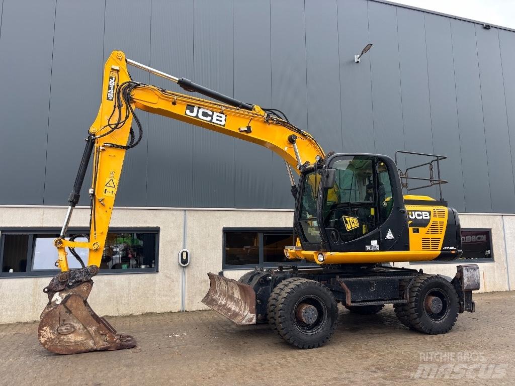 JCB JS 145 W - 160 W 轮式挖掘机