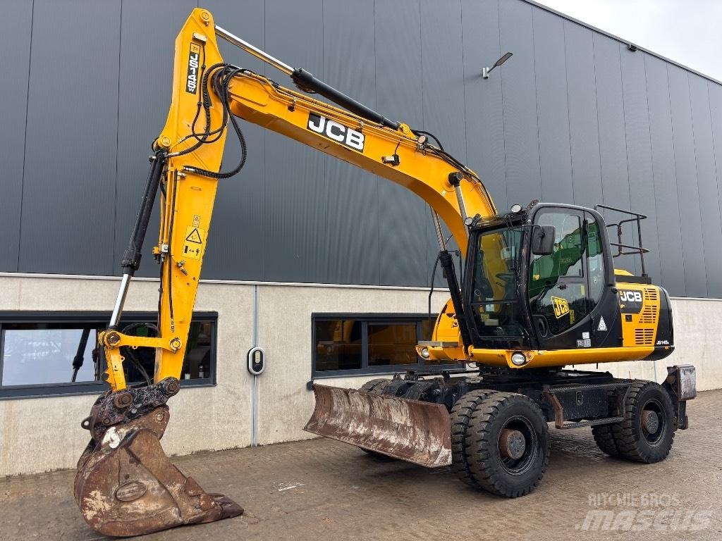 JCB JS 145 W - 160 W 轮式挖掘机