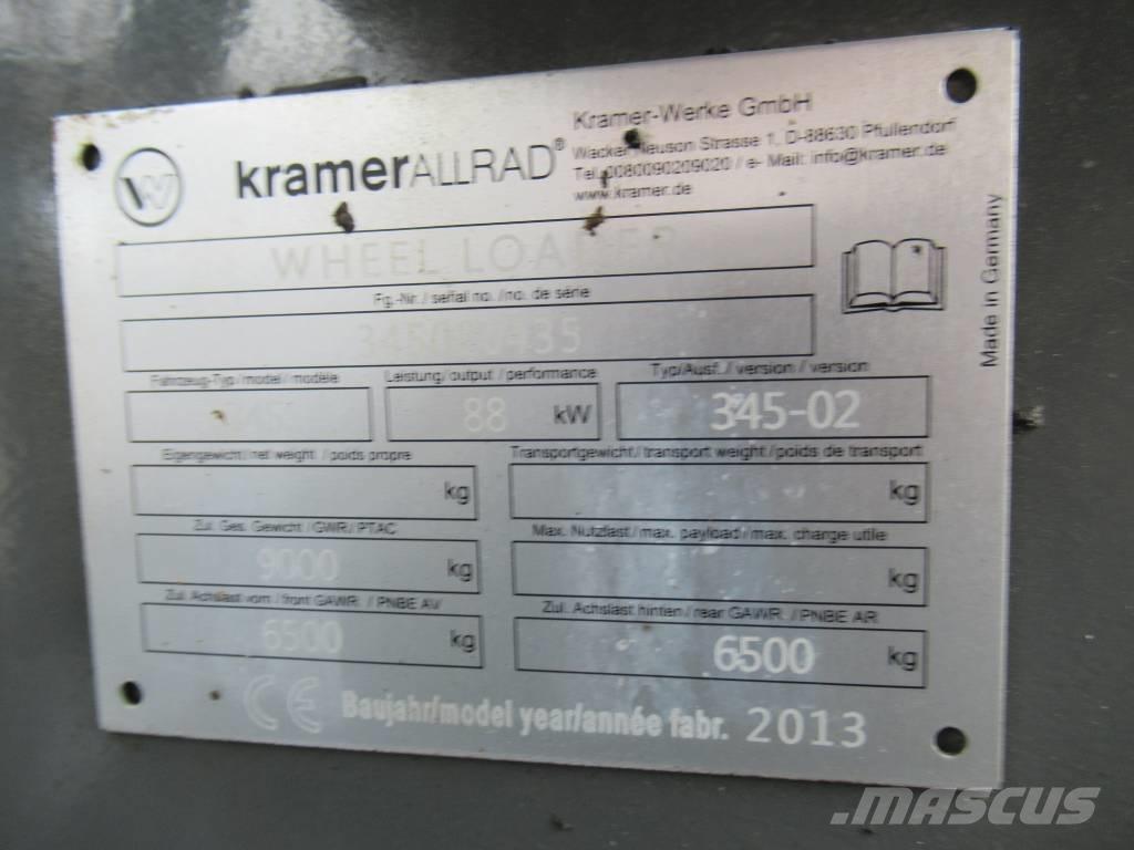Kramer 880 2 x KAUHA 轮式装载机