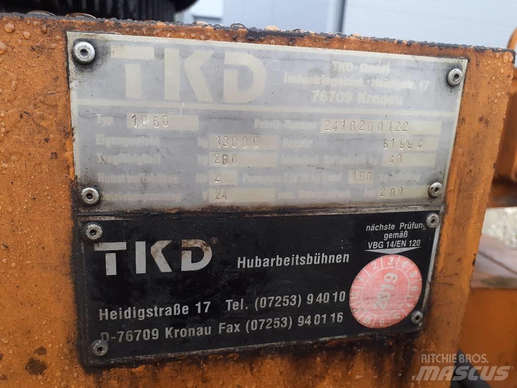 TKD 1800 自走式伸缩臂升降机
