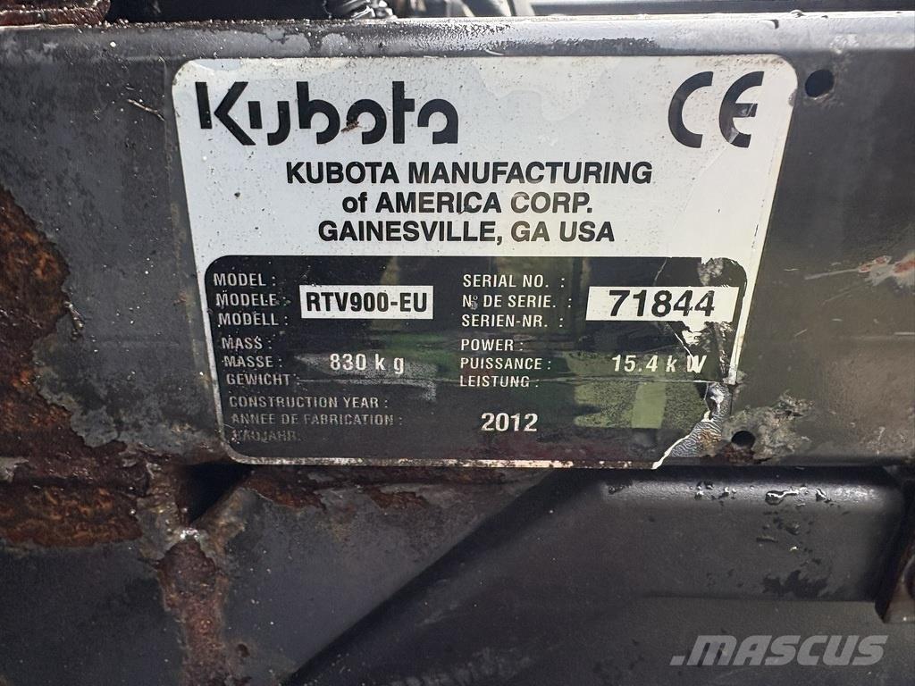 Kubota rtv 900 高尔夫球车