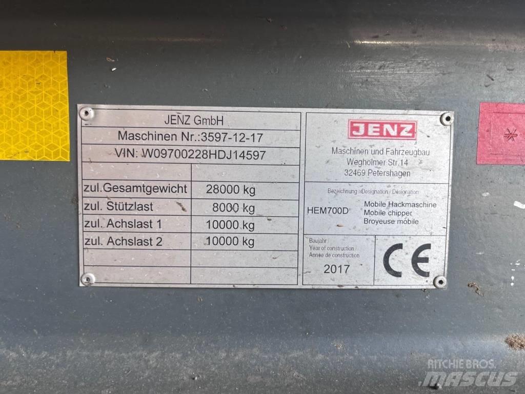 JENZ HEM 700 D 木材削片机