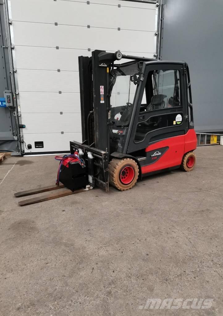 Linde E35L-01 电动叉车
