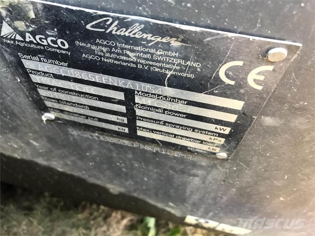 Challenger MT865E 履带式装载机