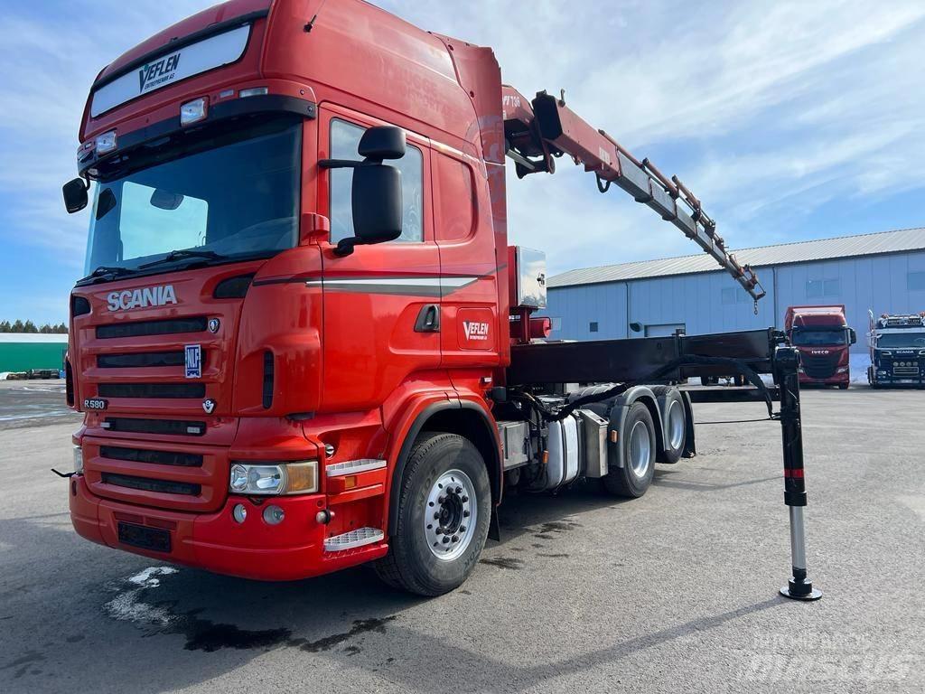 Scania R 580 起重车
