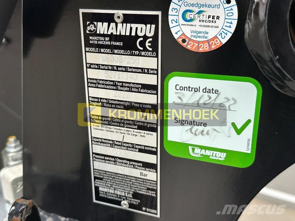 Manitou W6000 伸缩臂叉装车|叉装车