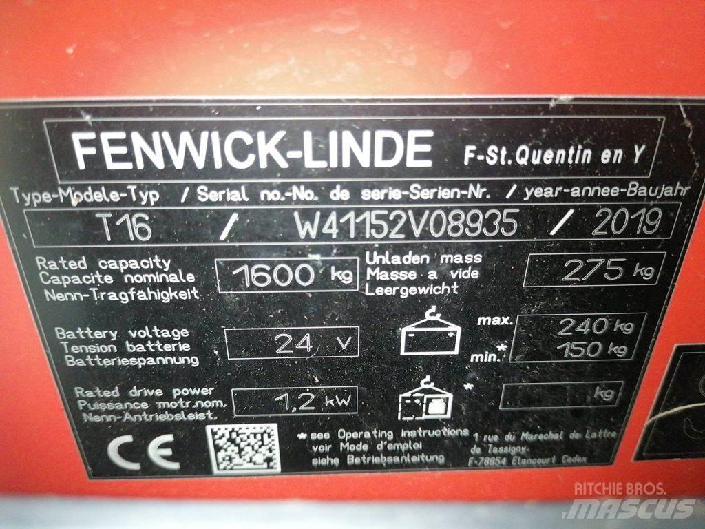 Linde T16L 手摇升降机