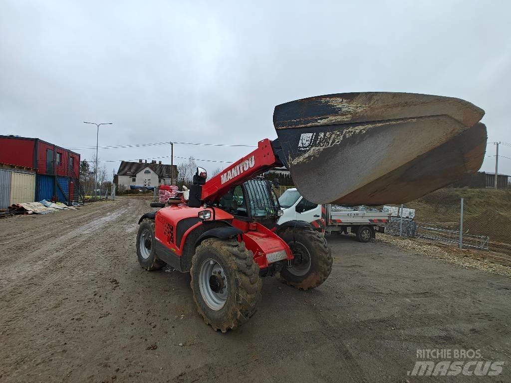 Manitou MT 732 EASY 伸缩臂叉装车|叉装车