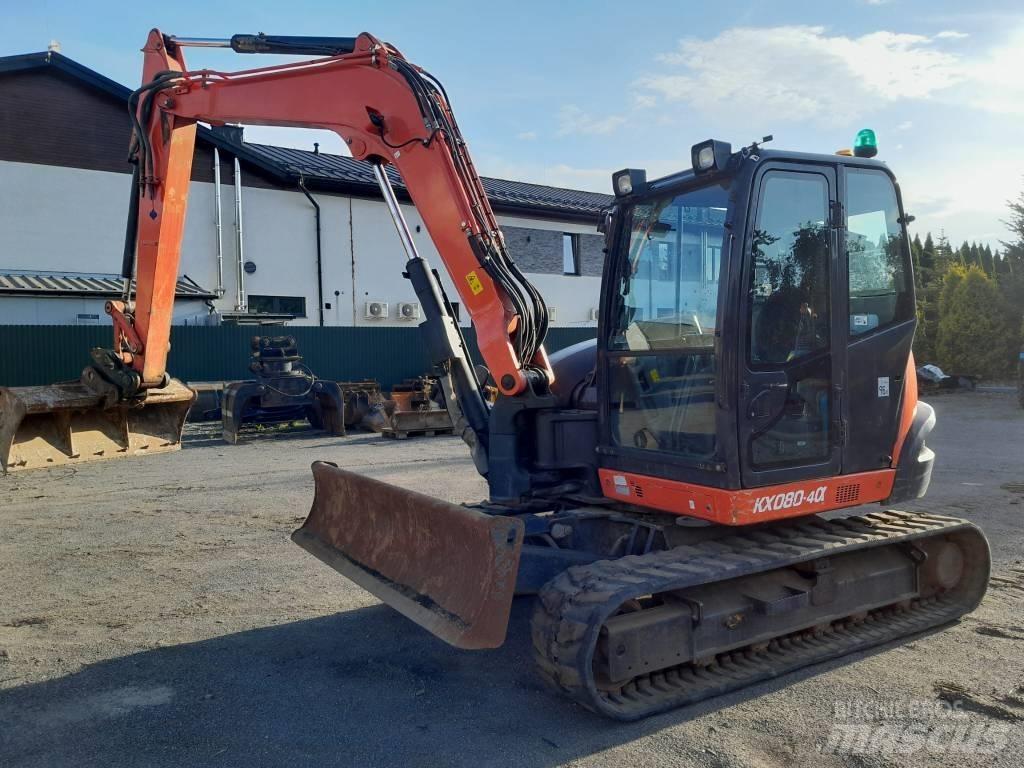 Kubota KX 080-4 中型挖掘机