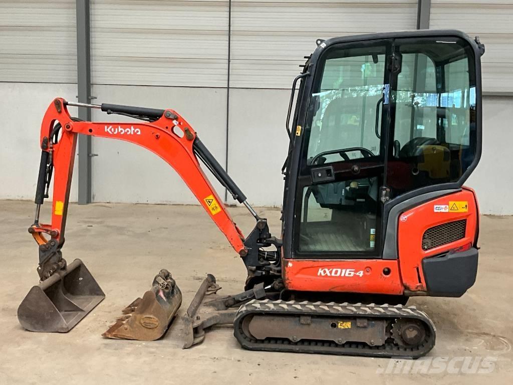Kubota KX 016-4 小型挖掘机
