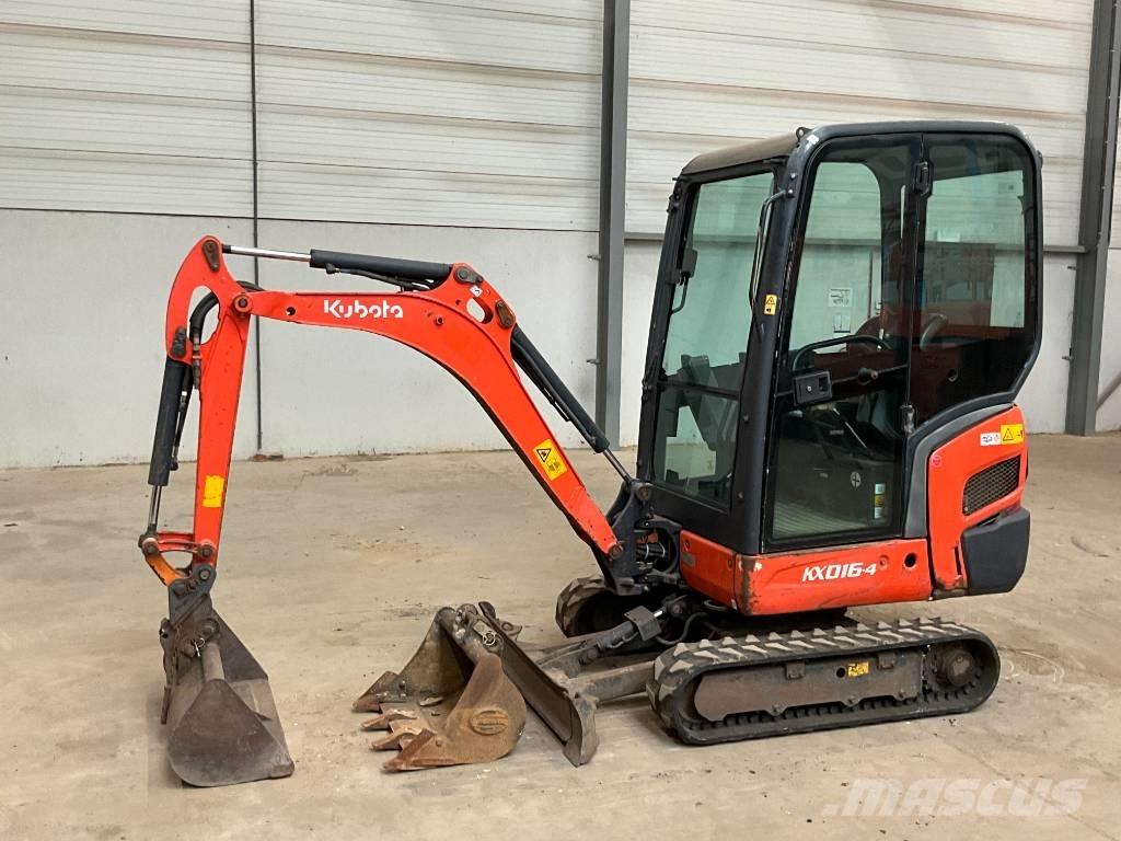 Kubota KX 016-4 小型挖掘机