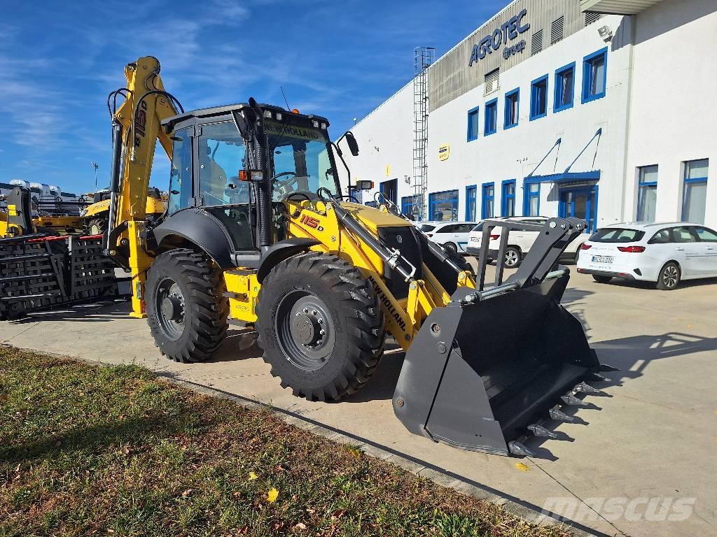 New Holland B115D TC 挖沟机