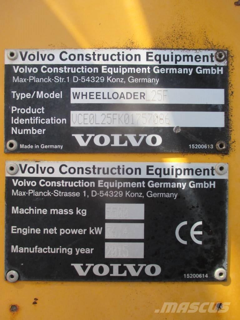 Volvo L 25 F 轮式装载机