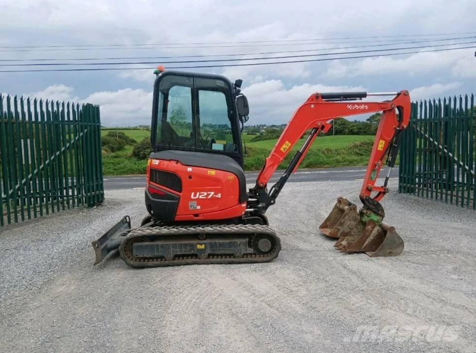 Kubota U 27-4 小型挖掘机