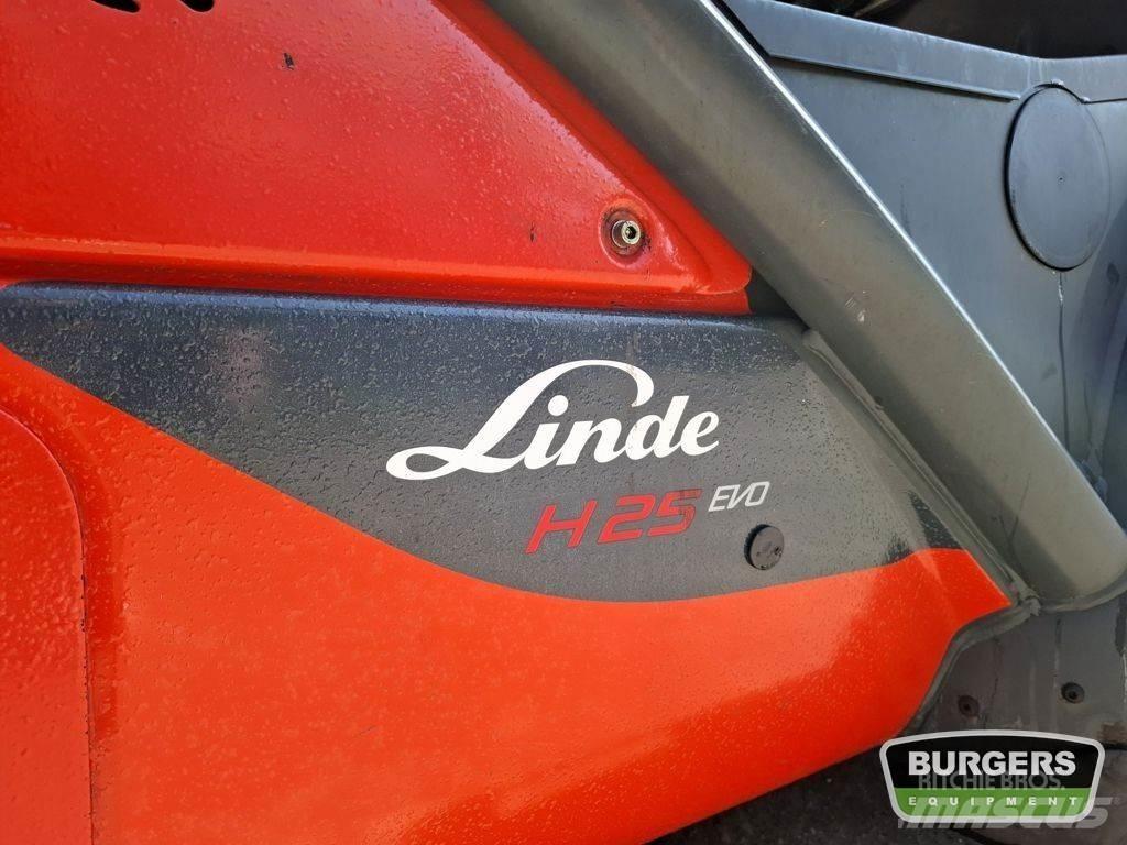 Linde H25T 天然气叉车