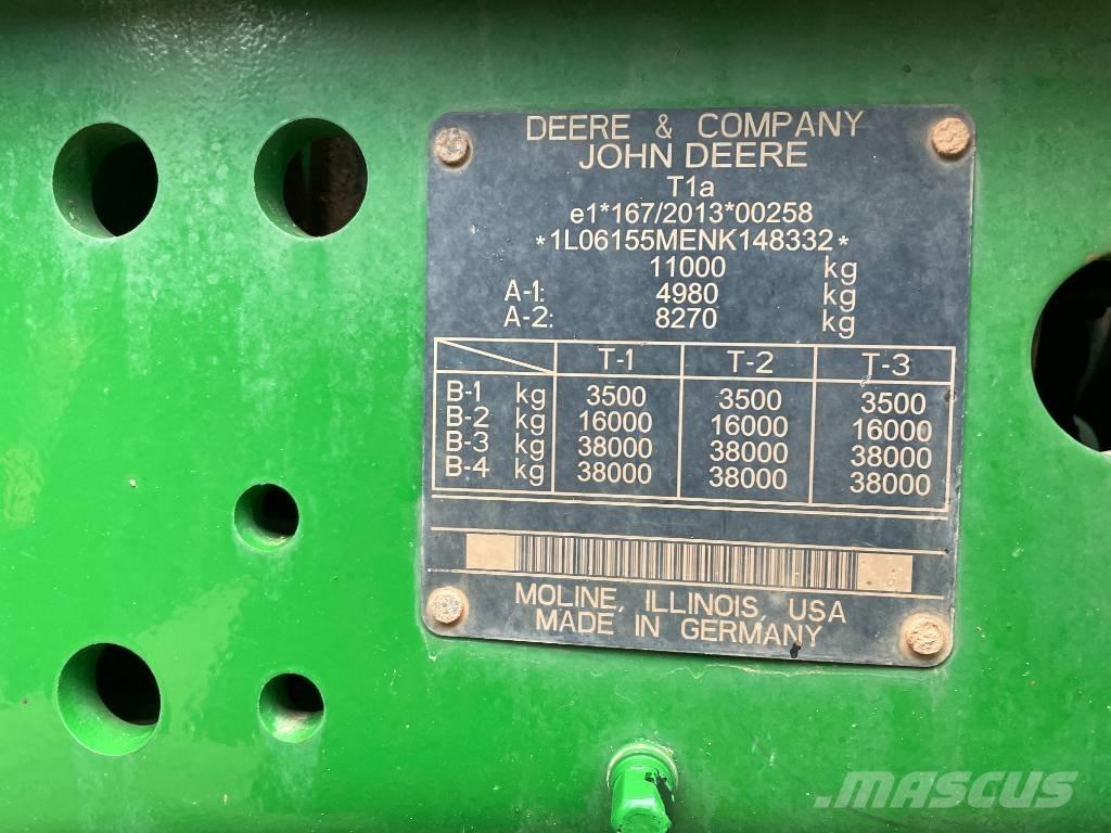John Deere 6155 M 拖拉机/农用车