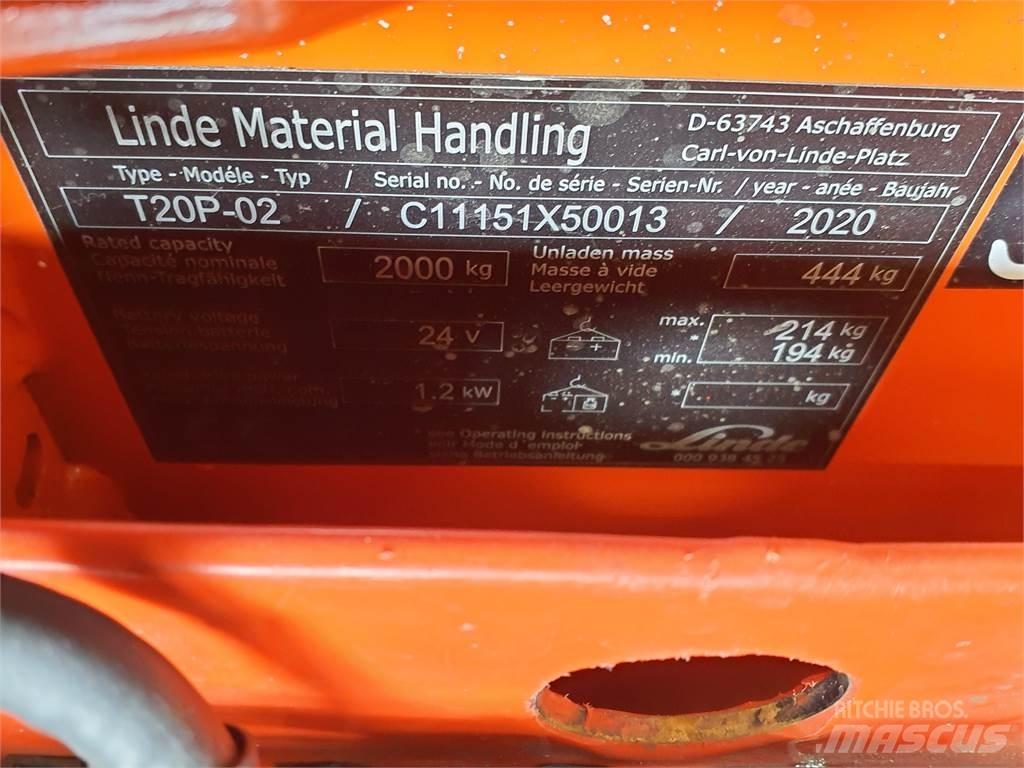 Linde T20P 手摇升降机