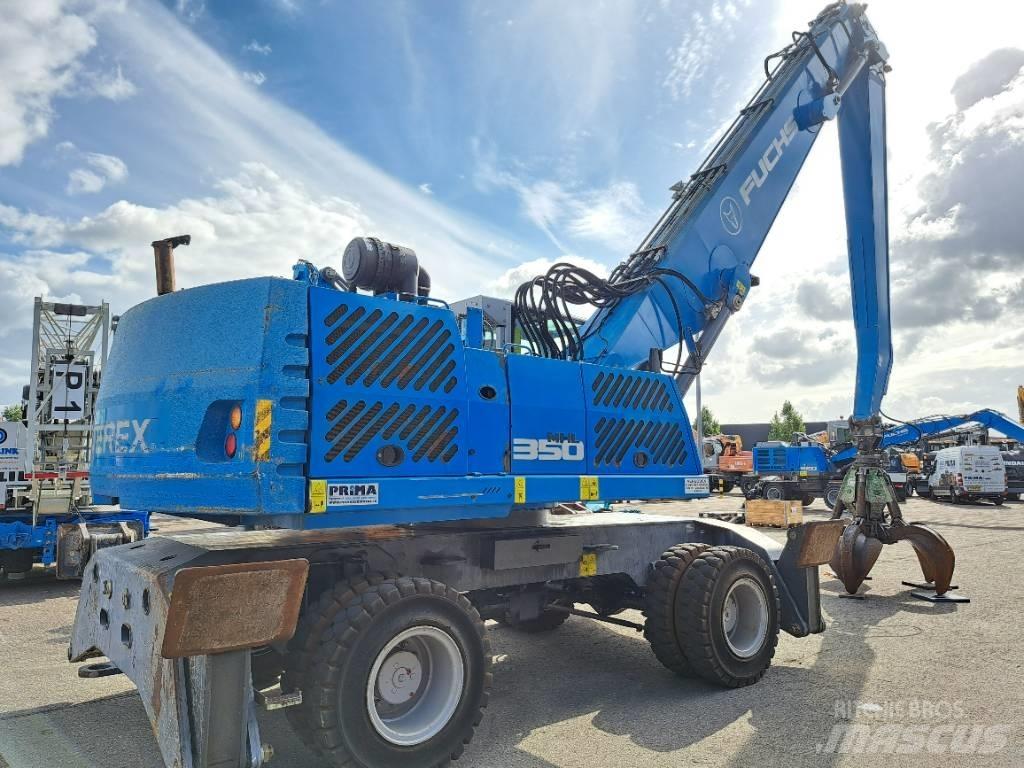 Fuchs MHL350E + Polyp 工业挖掘机