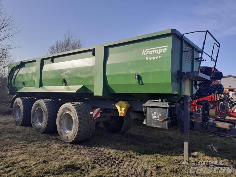 Krampe Big Body 900 平板半挂车\侧翻自卸半挂车