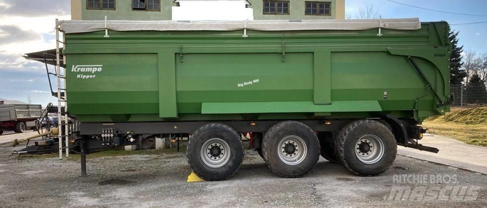 Krampe Big Body 900 平板半挂车\侧翻自卸半挂车