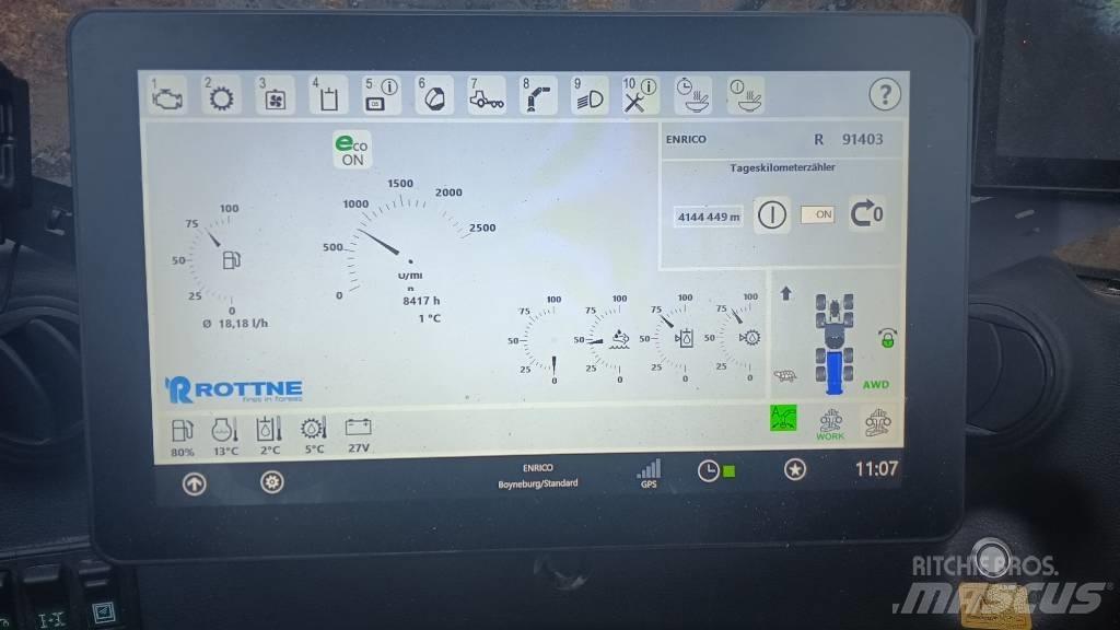 Rottne H21D SP 661 收割机