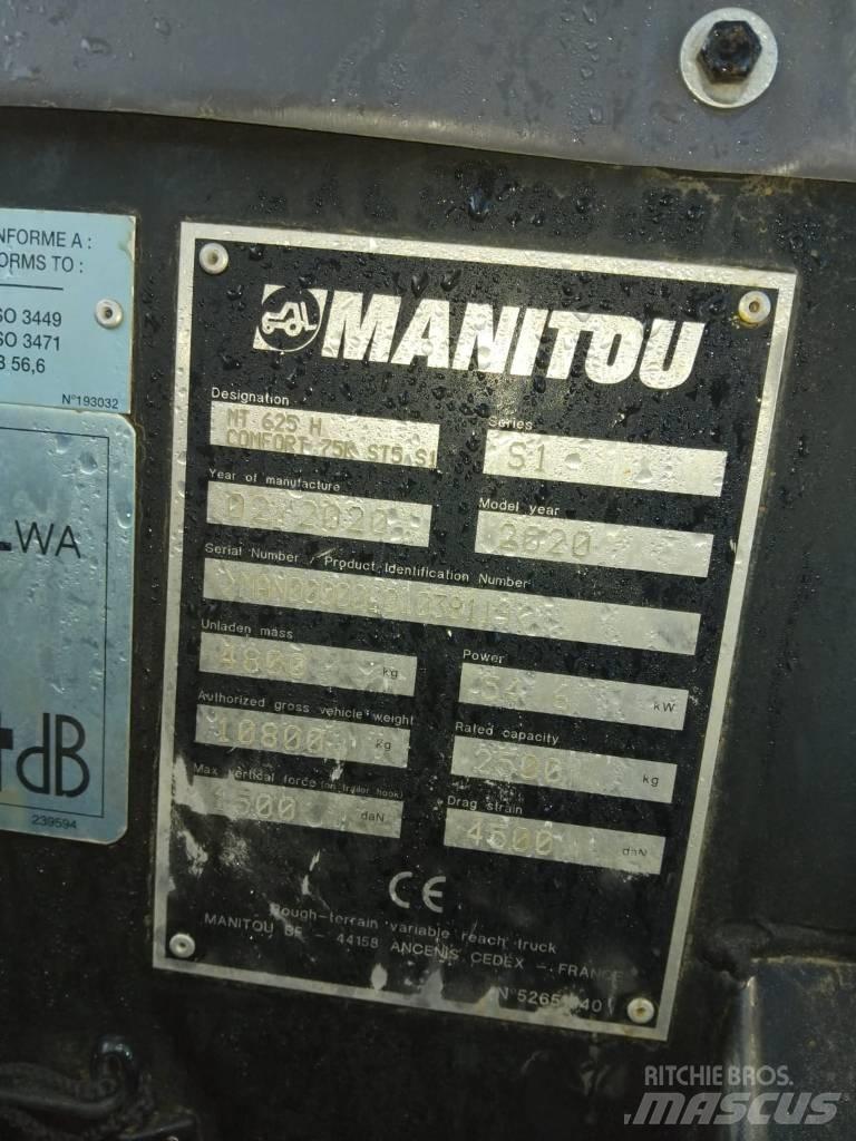 Manitou MT 625 伸缩臂叉装车|叉装车