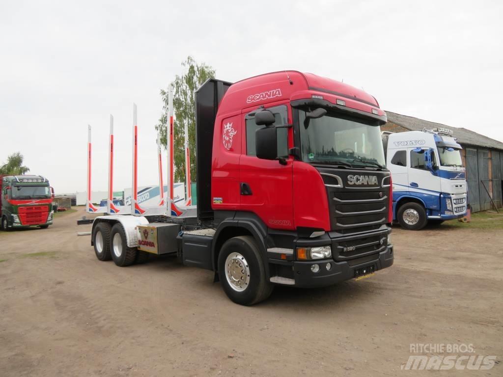 Scania R 520 木材运输车
