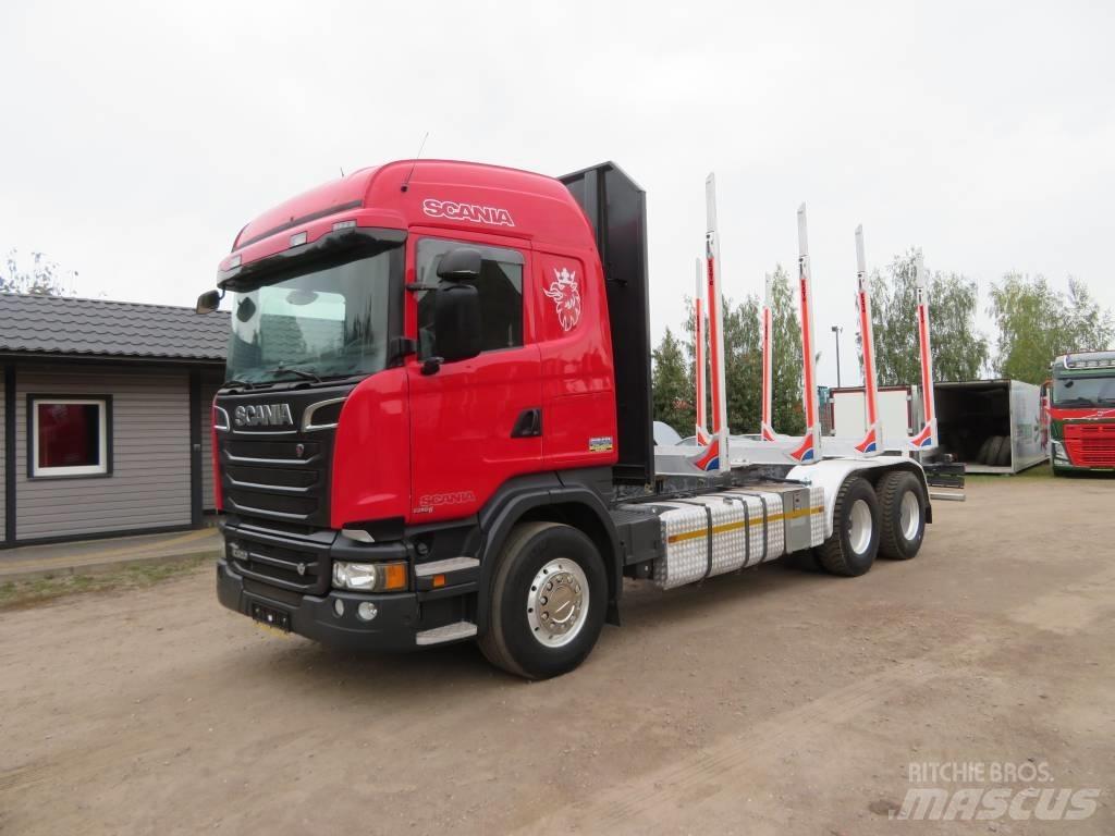Scania R 520 木材运输车