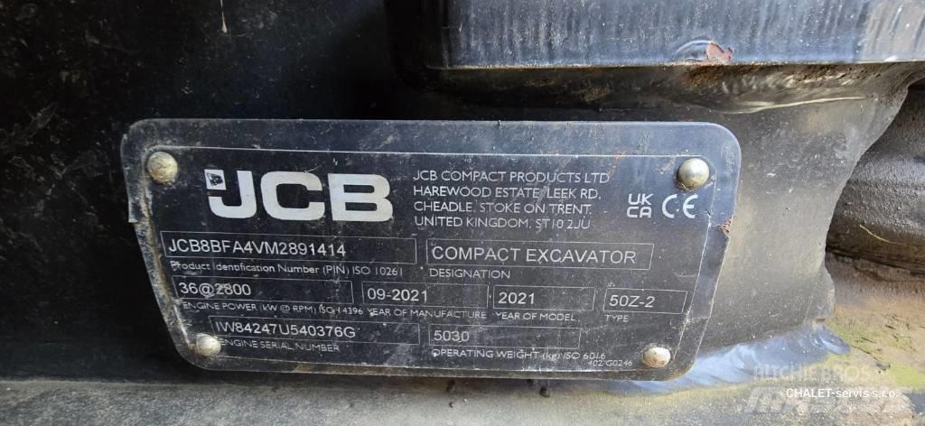 JCB 50 Z-2 小型挖掘机