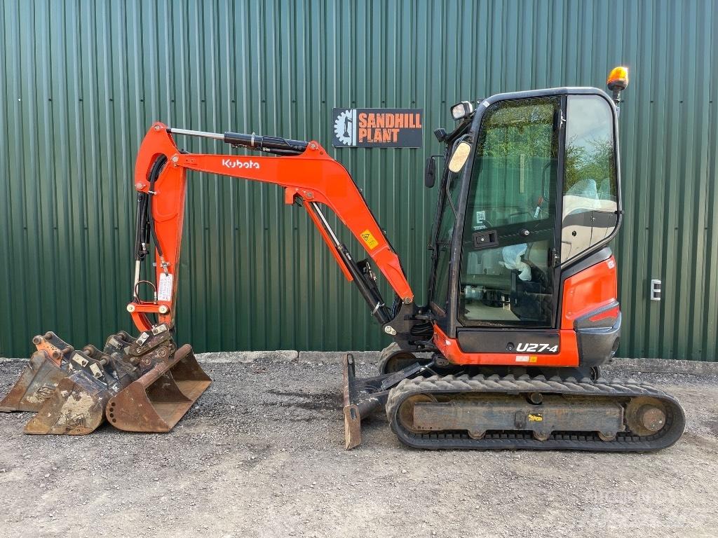 Kubota U 27-4 小型挖掘机