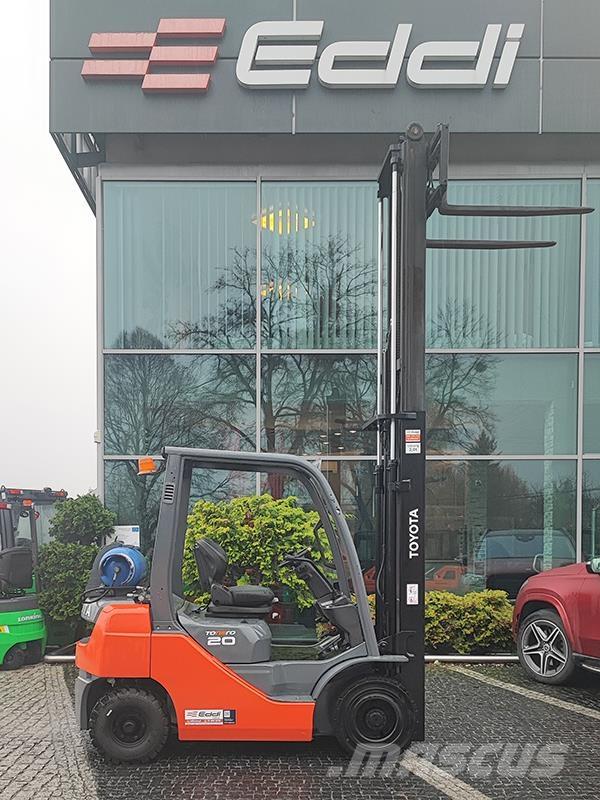 Toyota 02-8FGF20 天然气叉车