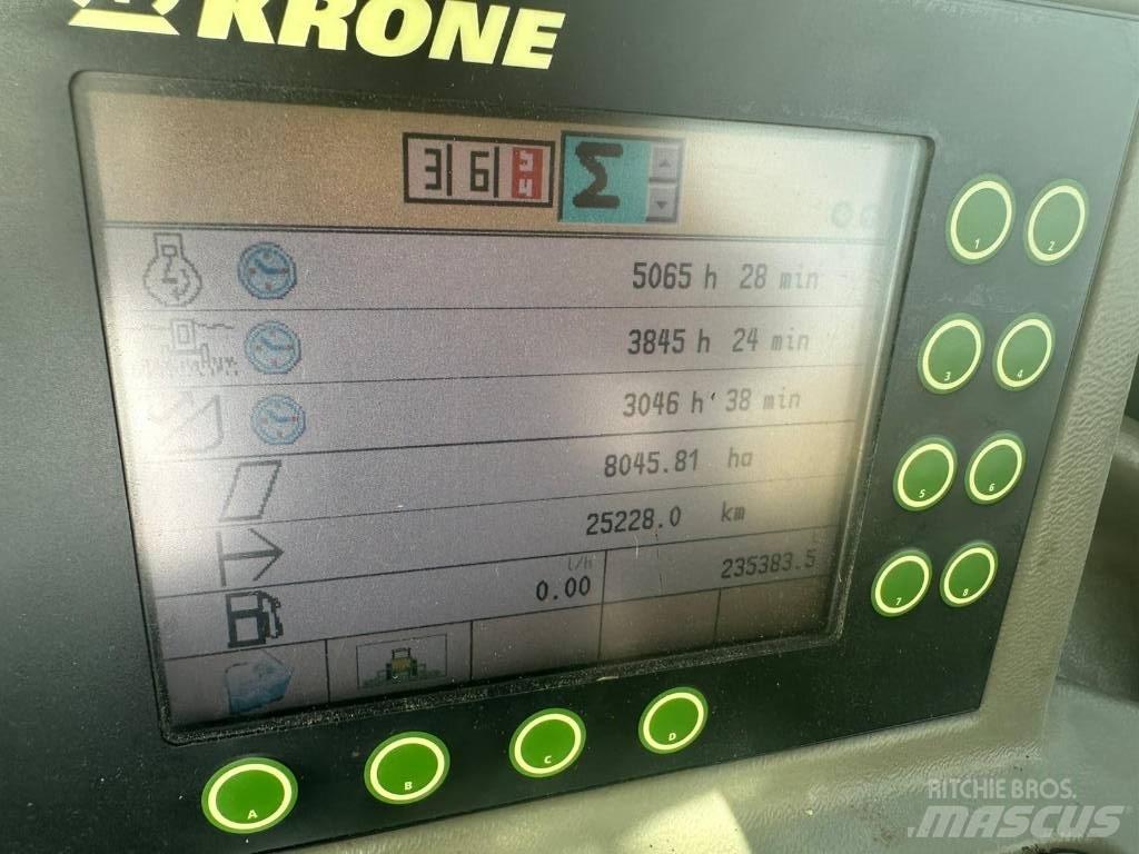 Krone Big X 500 自走式青贮饲料收割机